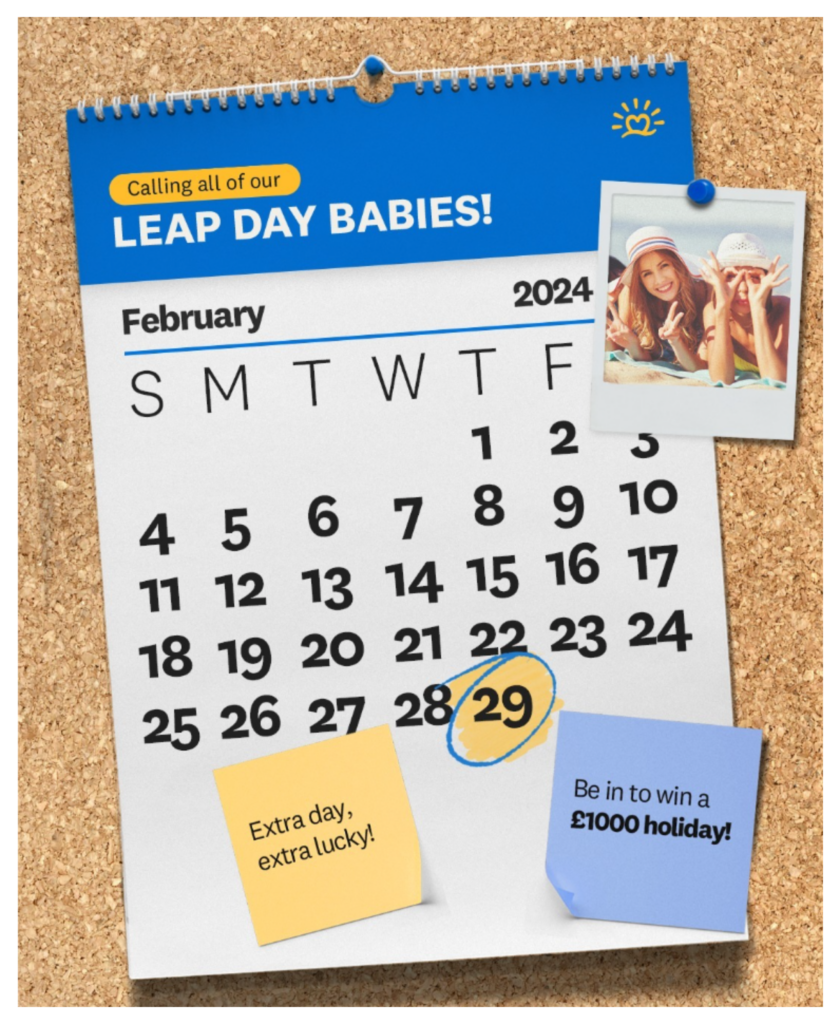 leap day year babies win travel holiday