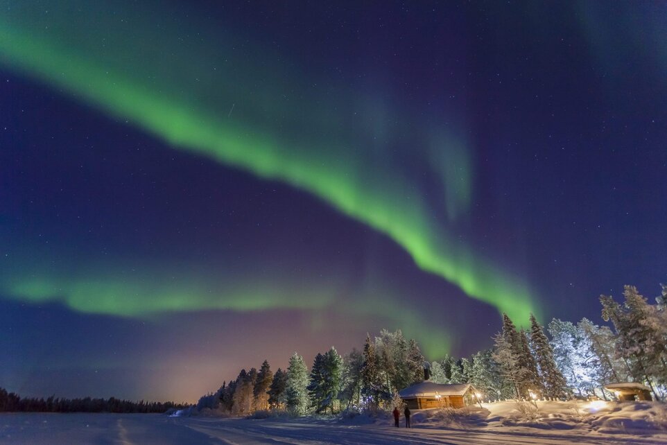 Northern Lights in Muonio, Finland