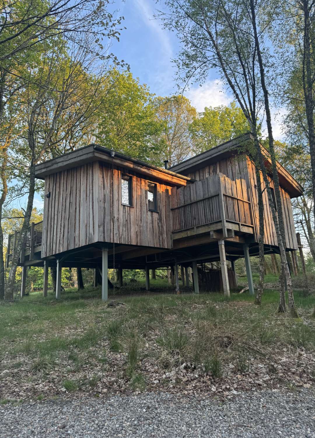The Treehouses at Lanrick: exterior 