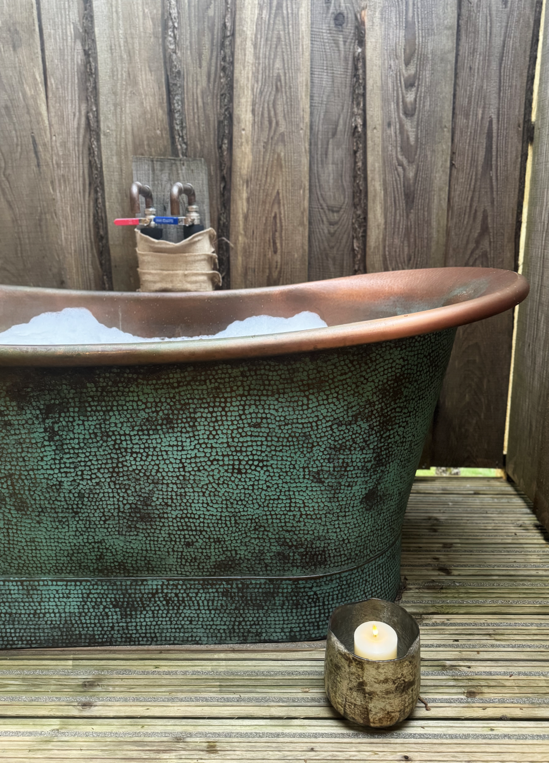 The Treehouses at Lanrick: bath