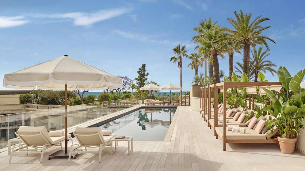 Fairmont Monte Carlo pool deck