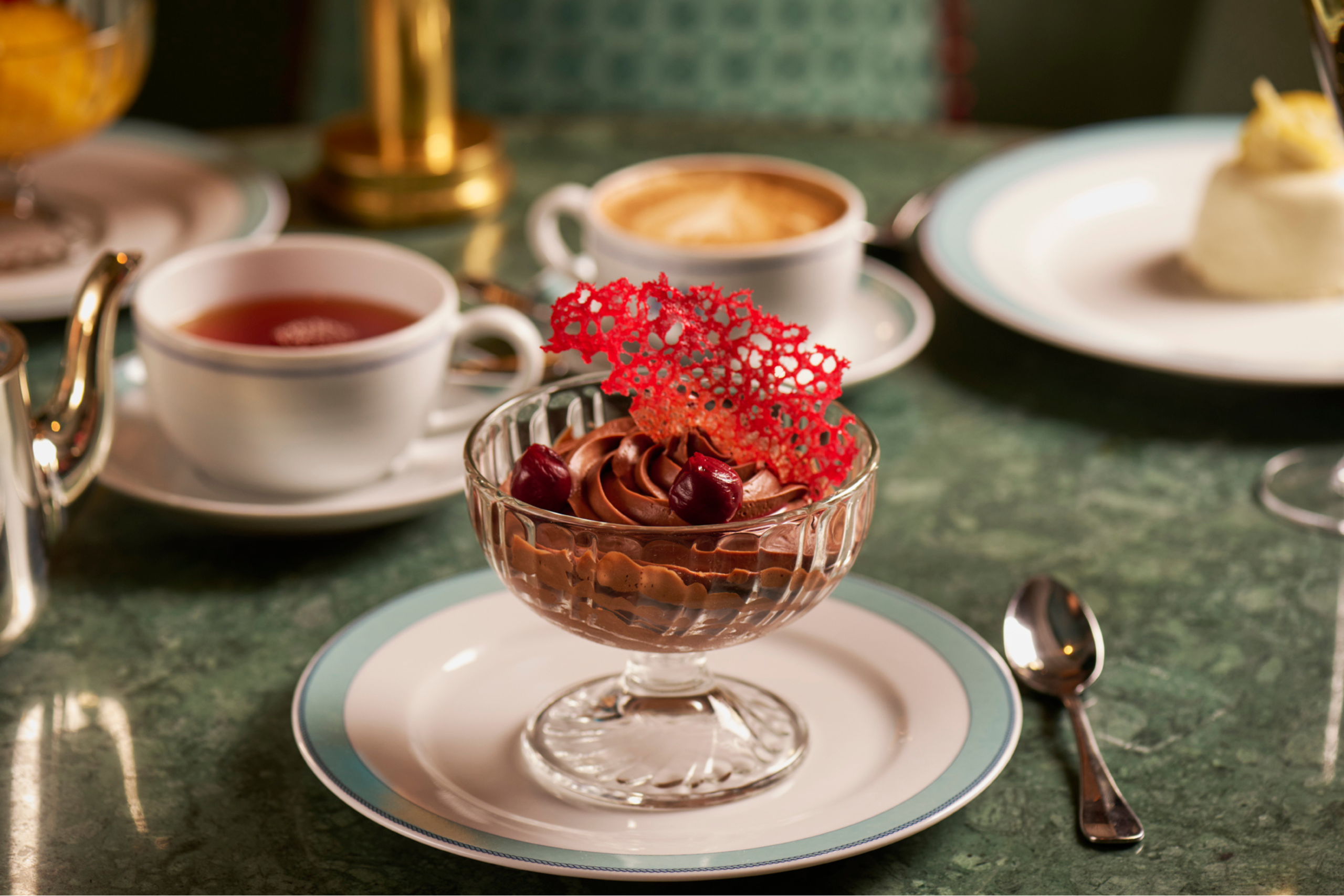 dark chocolate mousse