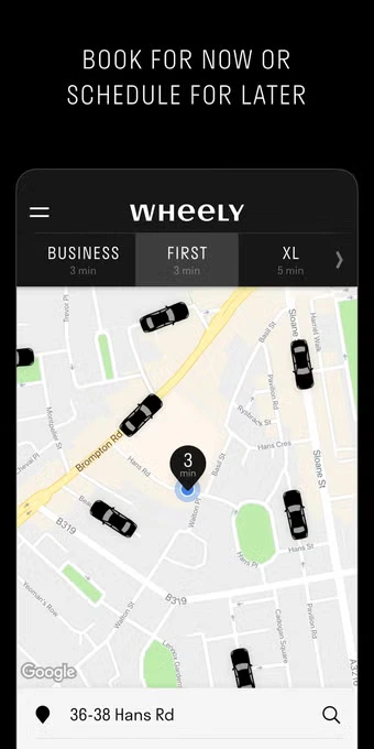 Wheely app
