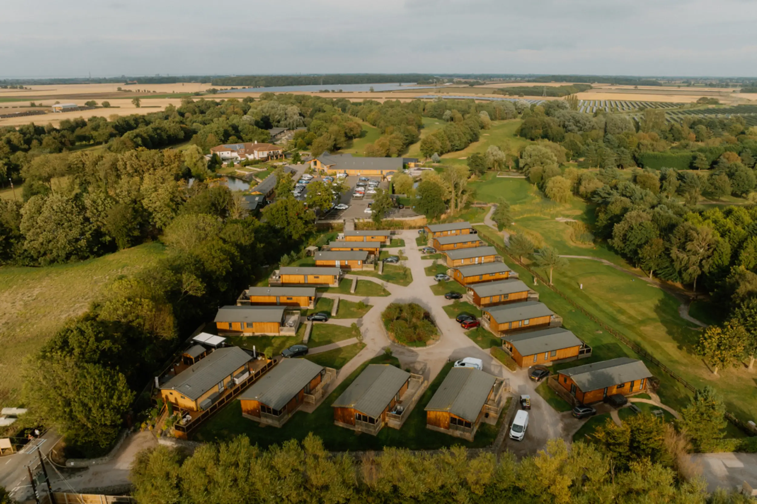 Birdseye view of the Resort & Spa