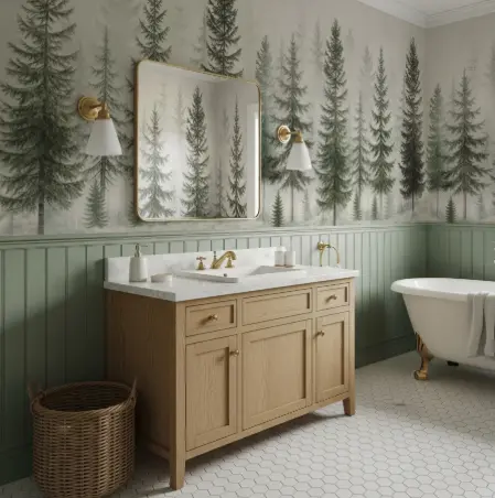 Scandinavian Pine Forest